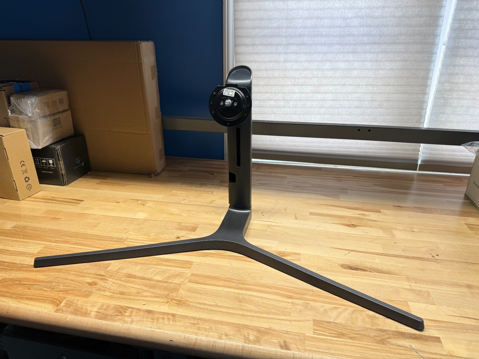 Samsung CHG90 49" Monitor Stand ONLY LC49HG90DMNXZA OEM w/ Screws NO MONITOR