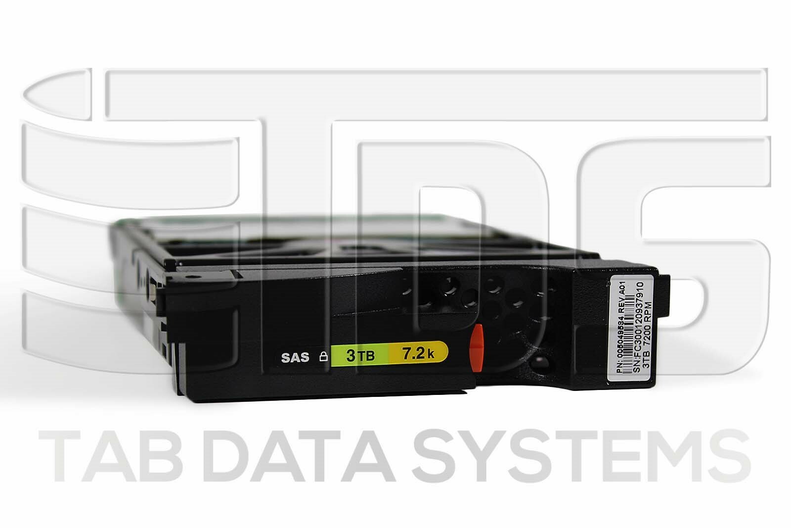 EMC 005049584 3TB SED 7.2K 6Gbps SAS HDD V2-PS07E-030 for VNXe3150