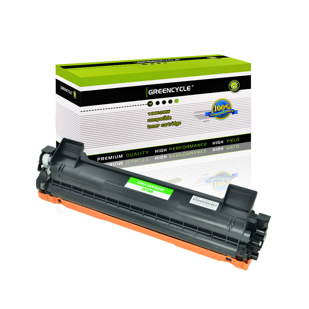 GREENCYCLE TN1000 Toner Cartridge Fit for Brother HL-1110 MFC-1810 DCP-1510 1512
