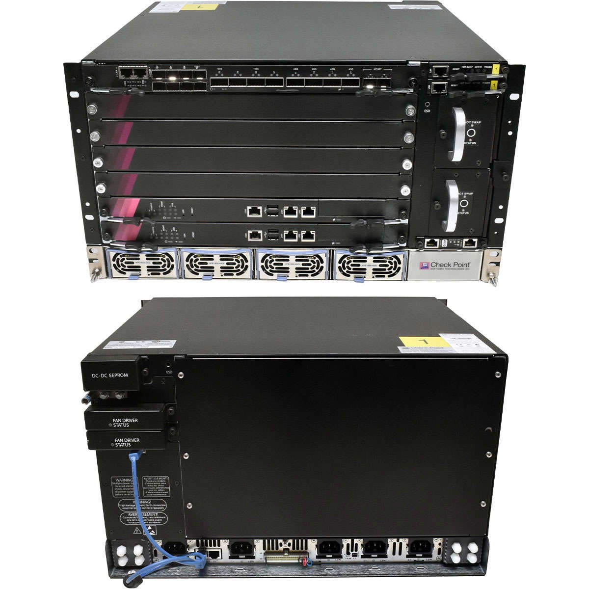 Check Point 44000 Security System 2x SGM400 1x SSM440 2x CMM 1x Control Panel