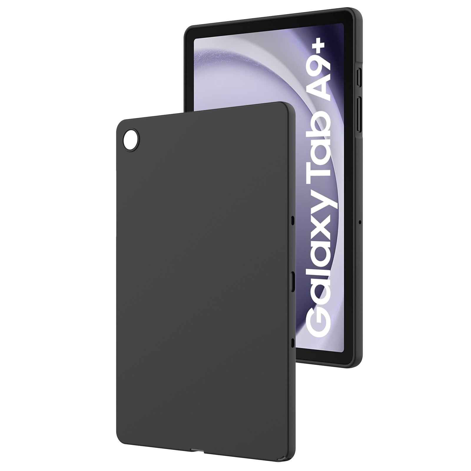 Easy to Install Shock Absorbing Soft Slim Silicone Case f Samsung Galaxy Tab A9+