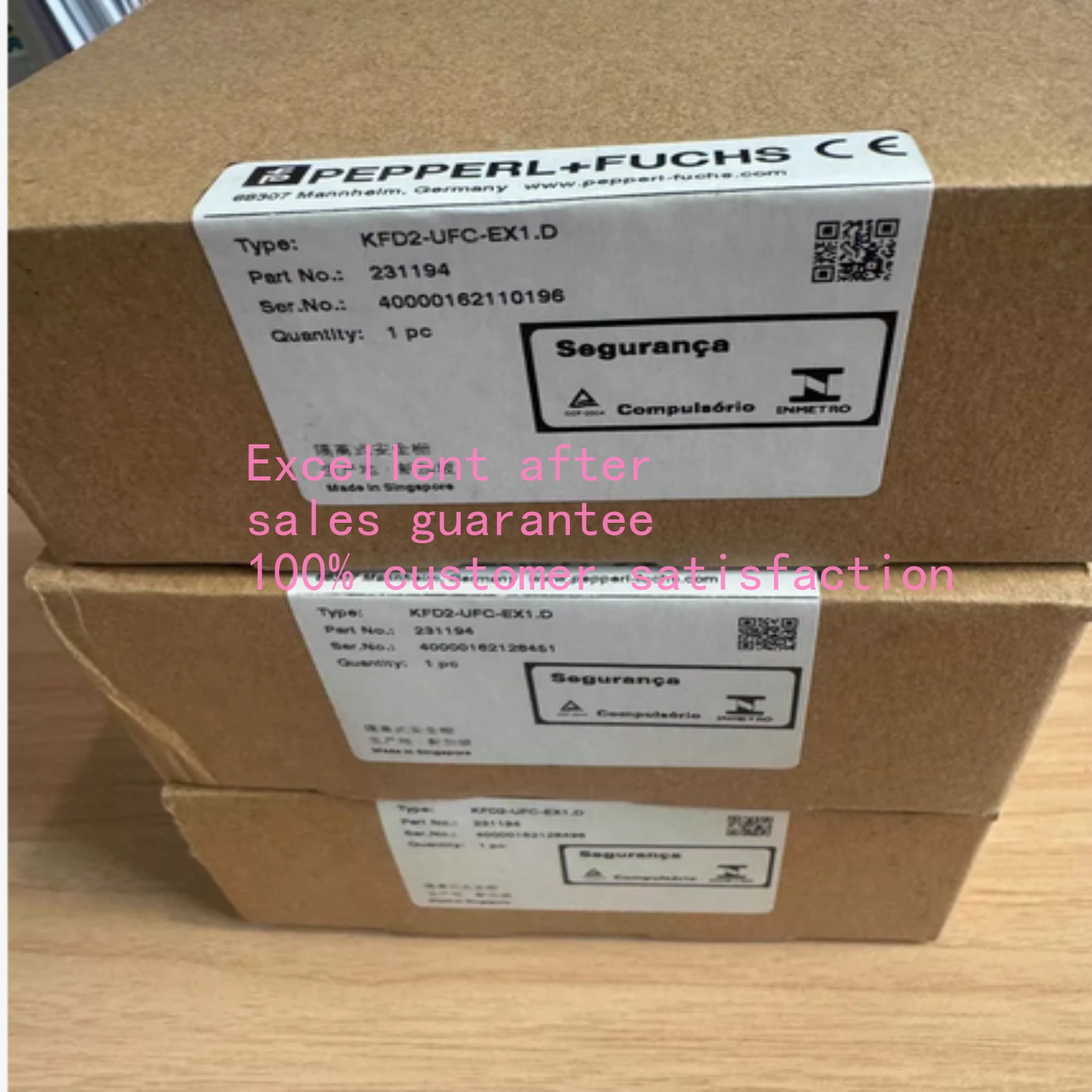 1PCS New PEPPERL+FUCHS KFD2-UFC-Ex1.D Safety Barrier Freight Free