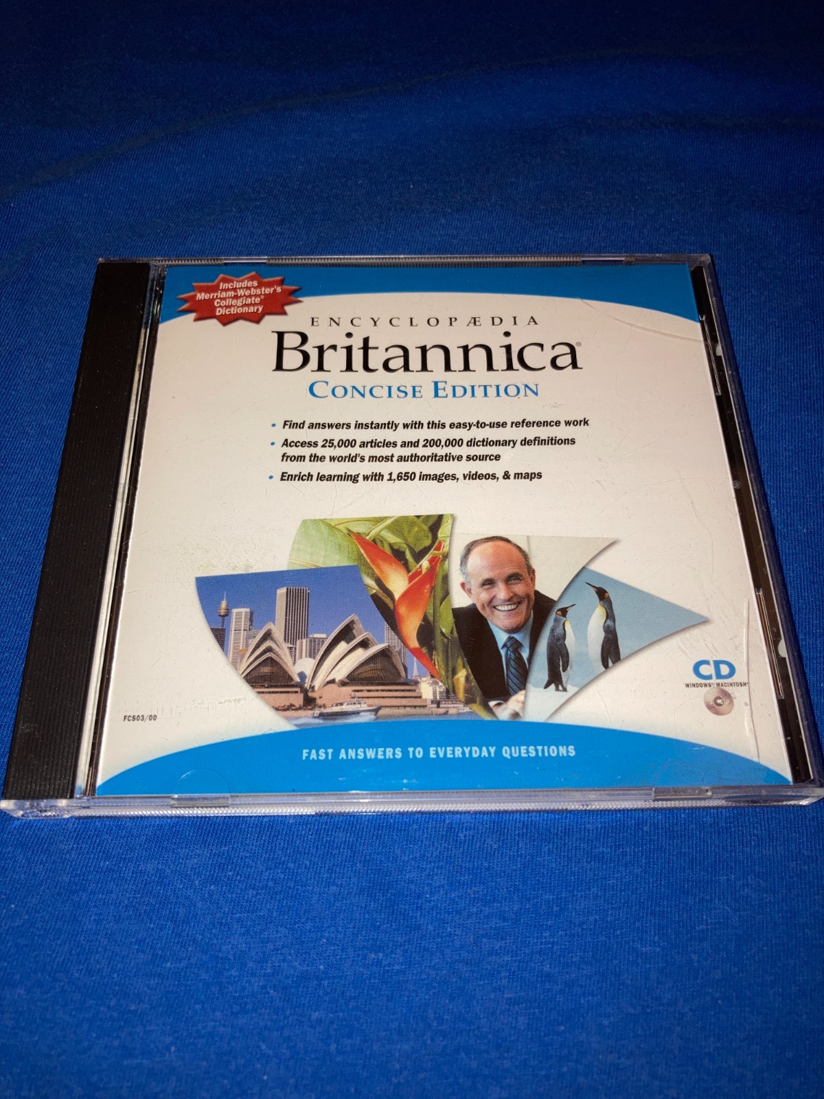 Encyclopedia Britannica Concise Edition (CD-ROM, 2003)