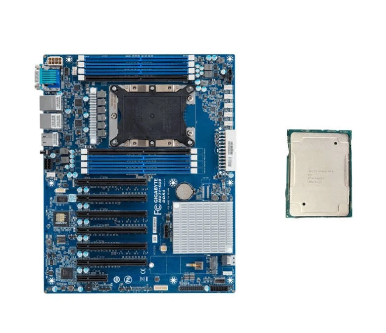 GIGABYTE MU71-SU0 LGA3647 Motherboad C621With Intel Xeon Gold 6138 20Cores CPU