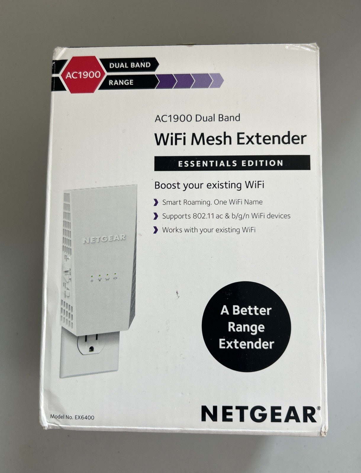 NETGEAR AC1900 WiFi Mesh Extender - EX6400100NAS