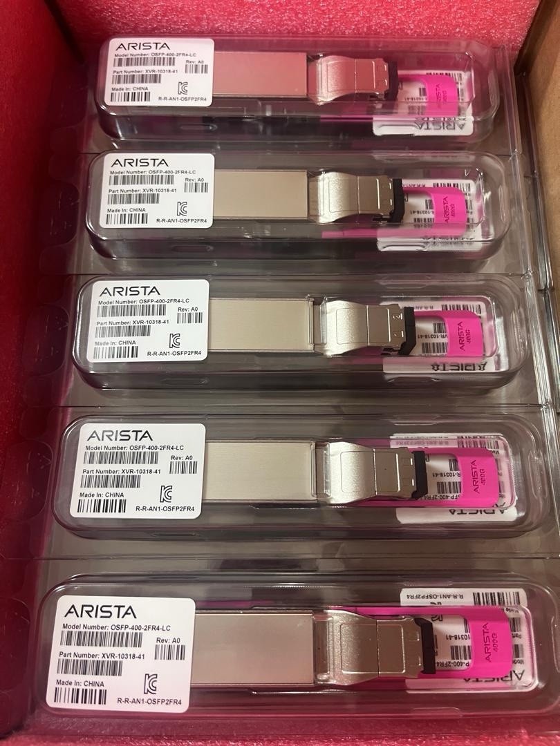 Arista OSFP-400-2FR4-LC 400G FR4 LC OSFP Fiber Optic Transceiver 4m