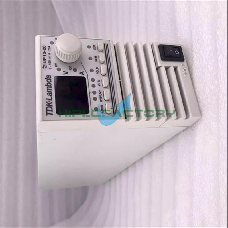 1PCS TDK-Lambda ZUP10-20 Adjustable DC Regulated Power Supply 0-10V 0-20A Used