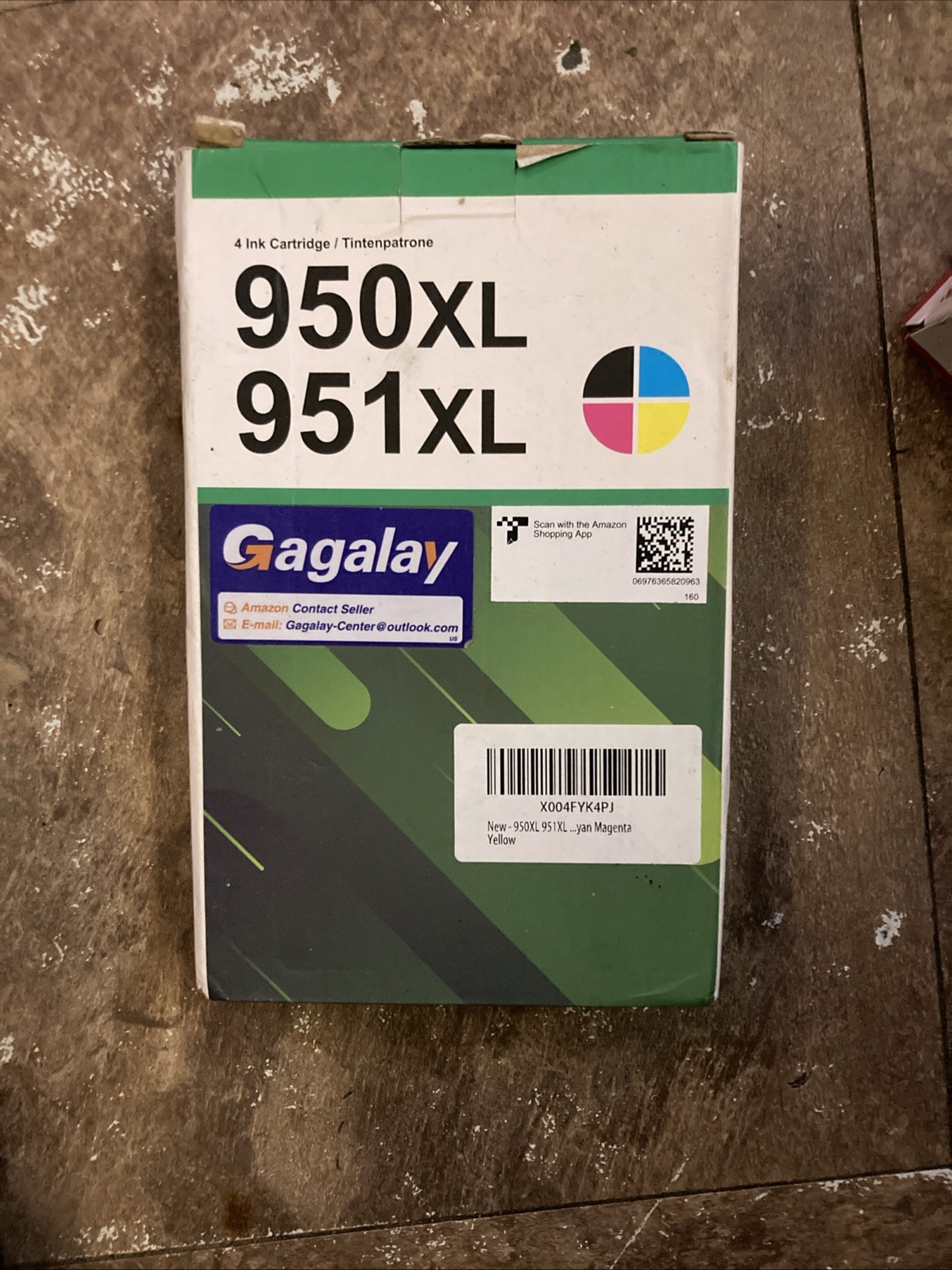 Gagalay 950XL 951XL Compatible Ink Cartridges CMYK for HP Inkjet