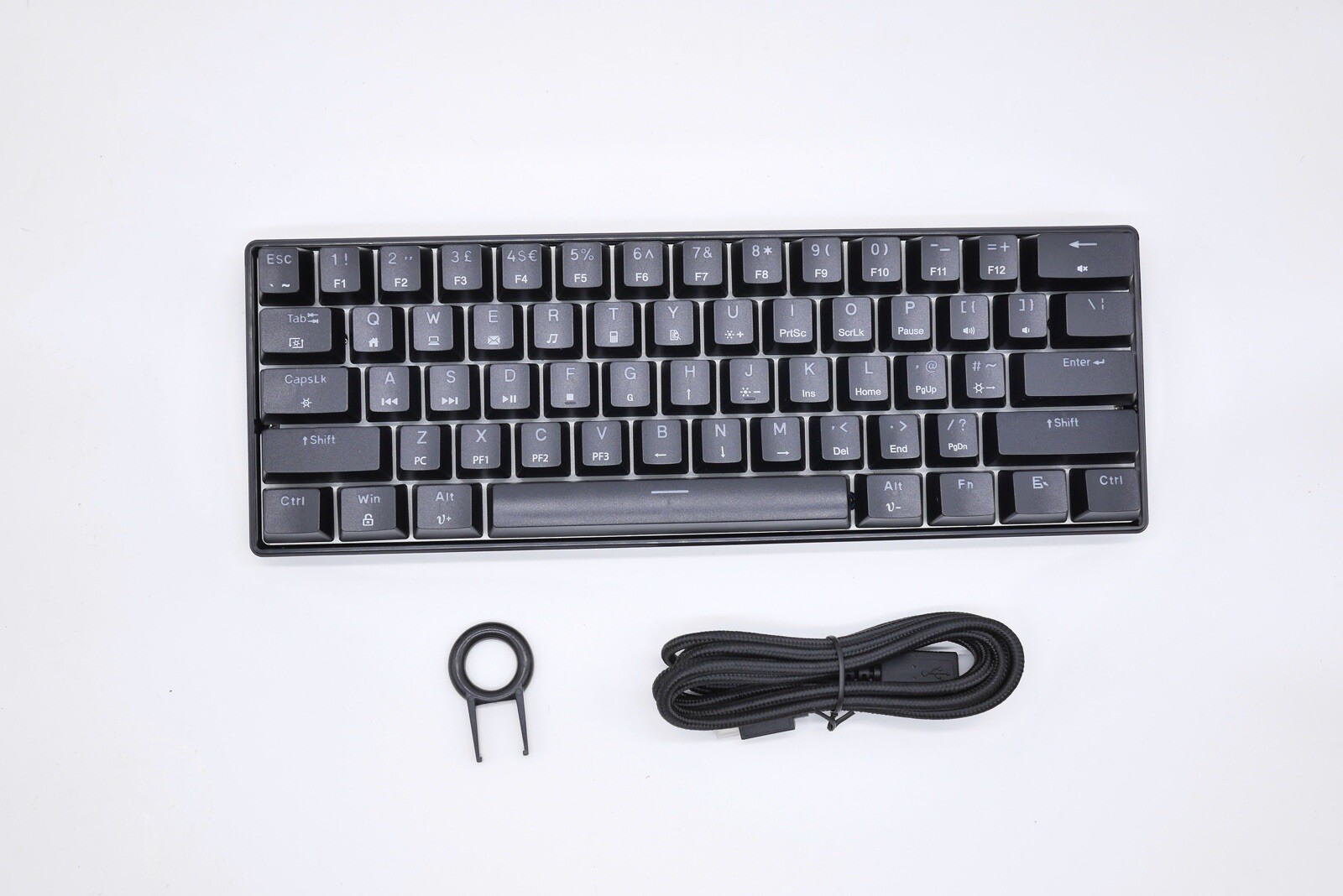 Gaming Keyboard 60% Corsair Rgb Valorant Cs2 Gateron Red Switches Corsair Cherry