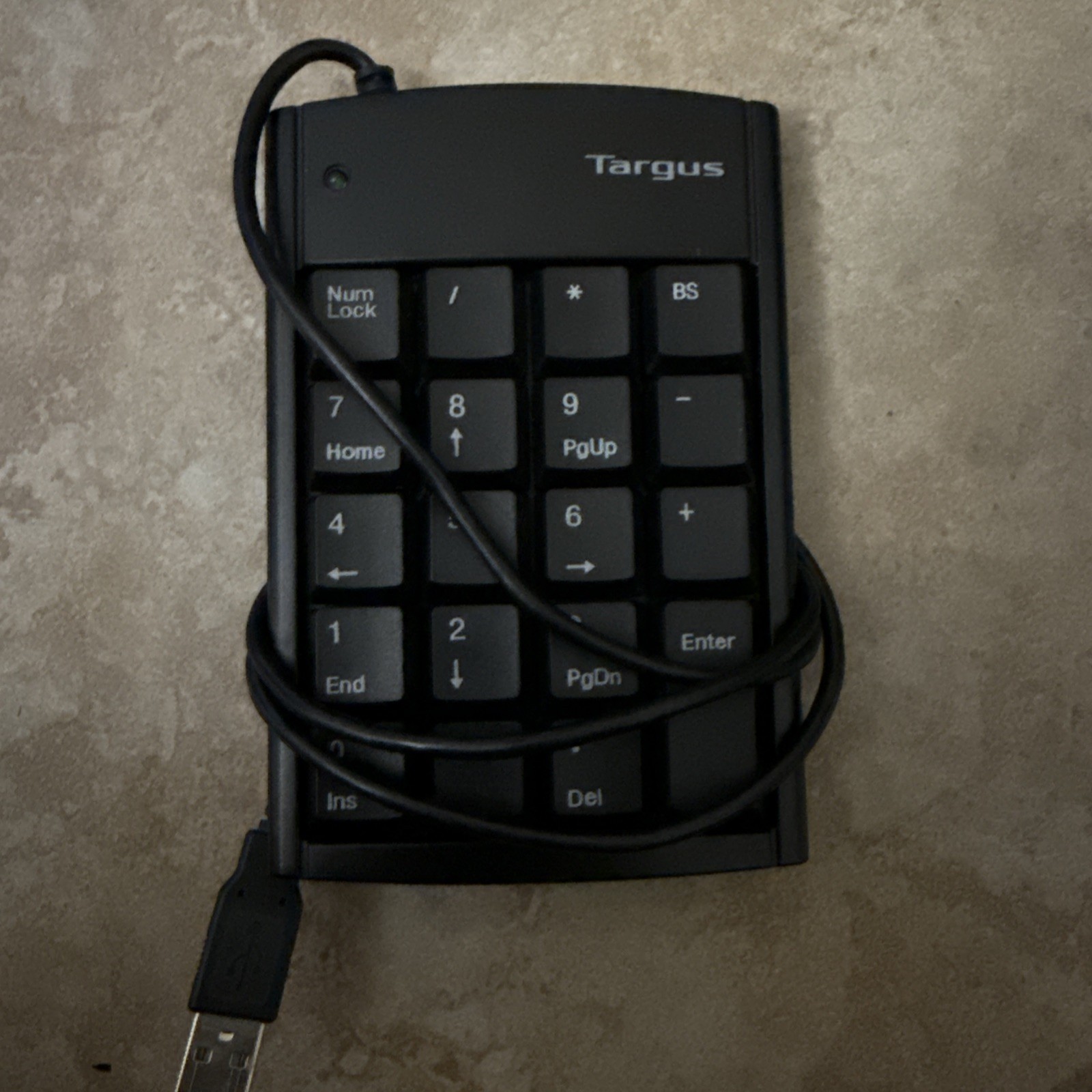 Targus PAUK10U USB Wired Numeric Keypad With USB 