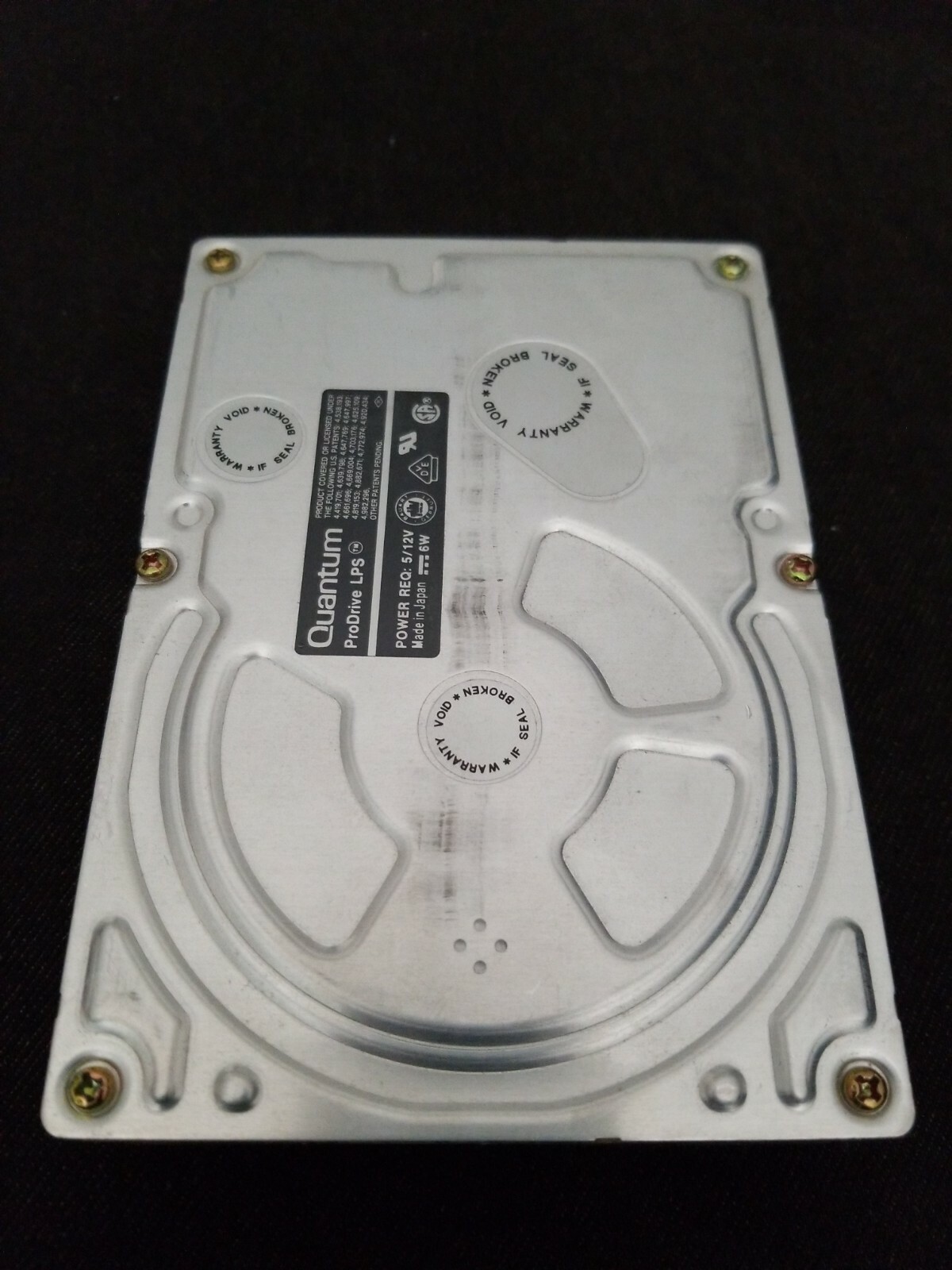Quantum ProDrive LPS 120AT GM12A012 Rev 03-E 3.5" 120MB untested 
