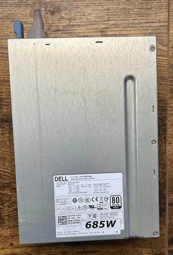 Dell W4DTF CYP9P 685W Power Supply for Precision T5810 T7810 T7910