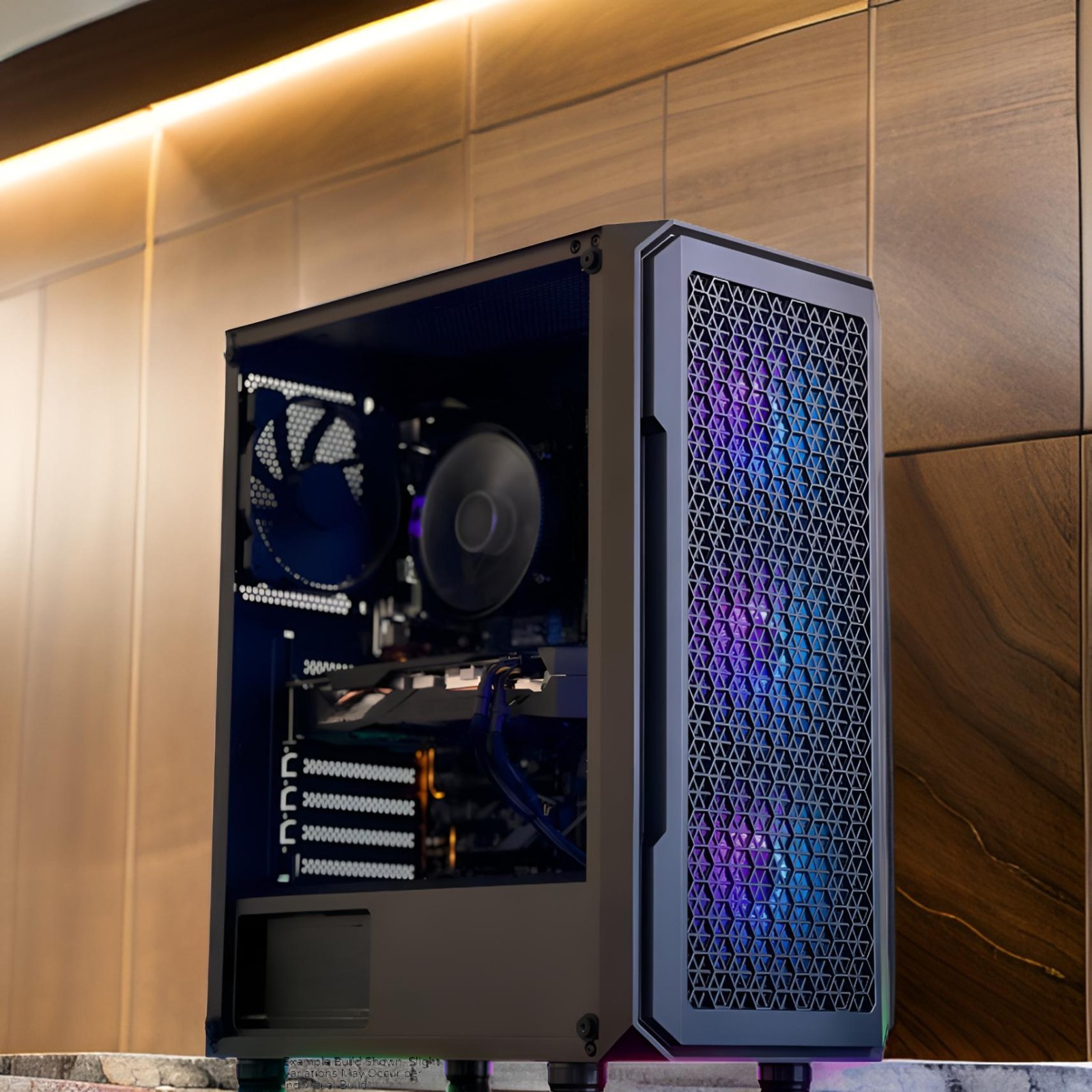 Gaming PC New Custom Computer RTX 5050 GPU AMD RYZEN Six Core SSD Windows 11 PRO