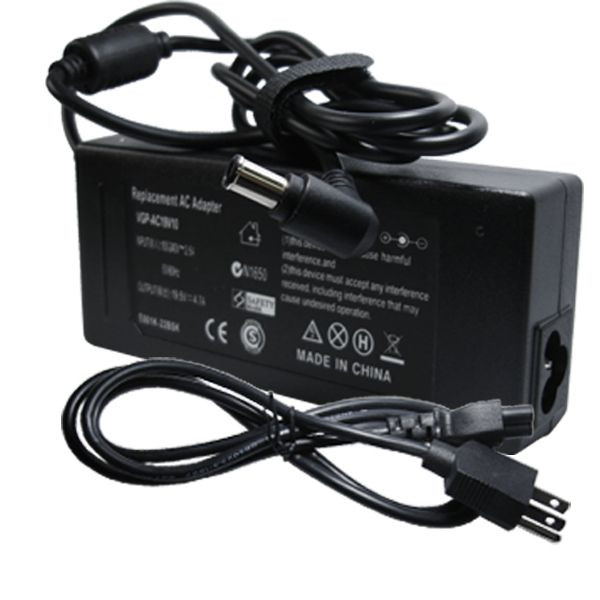 AC Adapter SUPPLY Fr SONY VAIO VGN-CR508E/L VGN-CR410E/R VGN-SZ645P VGN-CR320E/T