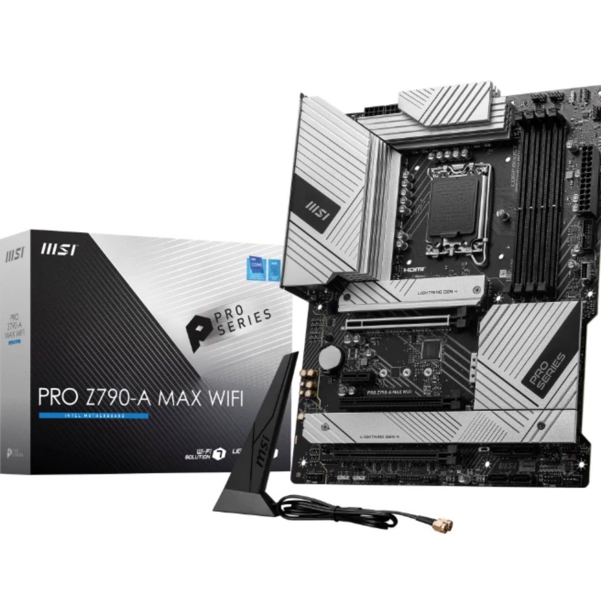MSI PRO Z790-A MAX WiFi 7 DDR5 ATX LGA1700 Motherboard – Brand New