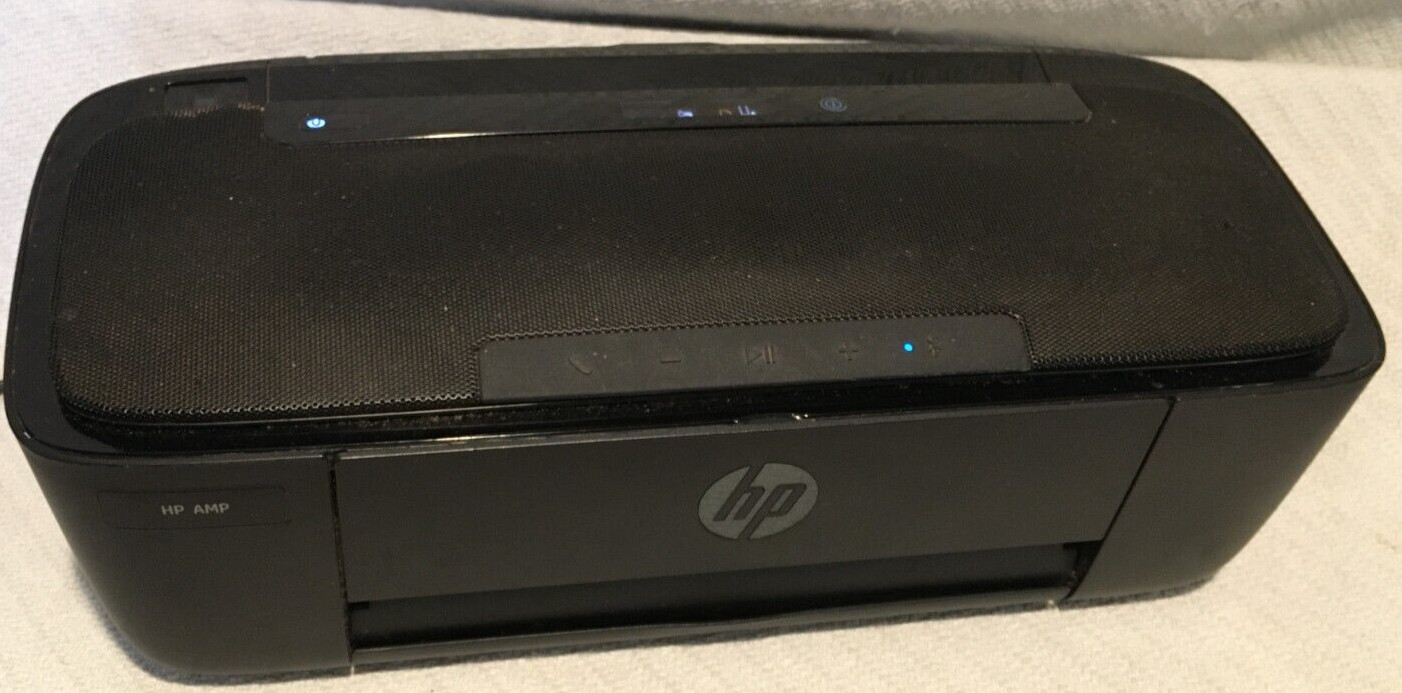 HP AMP 100 Bluetooth Inkjet All-in-One Printer with Built In Speaker