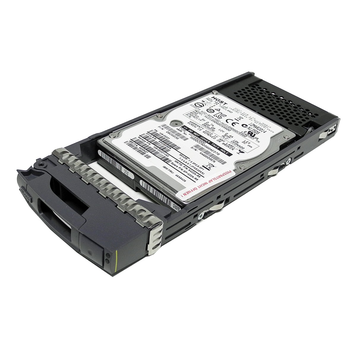 NetApp X422A-R5 600GB 2.5” 10K 6G SAS HDD/Hard Drive 108-00221+A0, +B0 +Frame