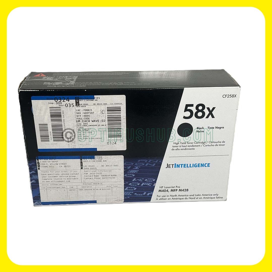 HP LaserJet Pro M404 MFP M428 Toner Cartridge CF258X 58X Black High Yield