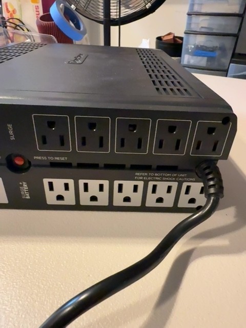 CyberPower GX1500U Sine Wave Battery Backup Open Box