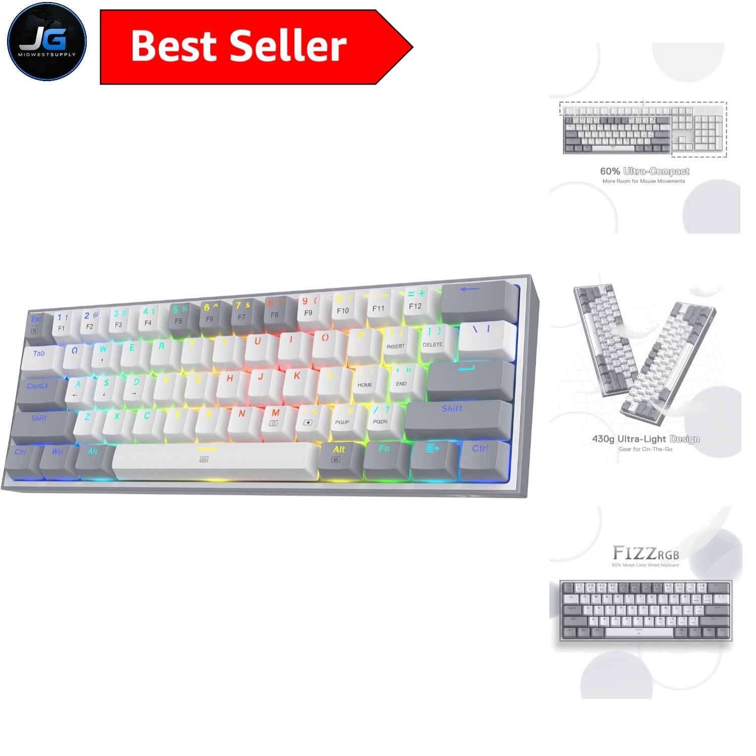K617 Hot-Swap Wired RGB Gaming Mechanical Keyboard for Ultimate Performance