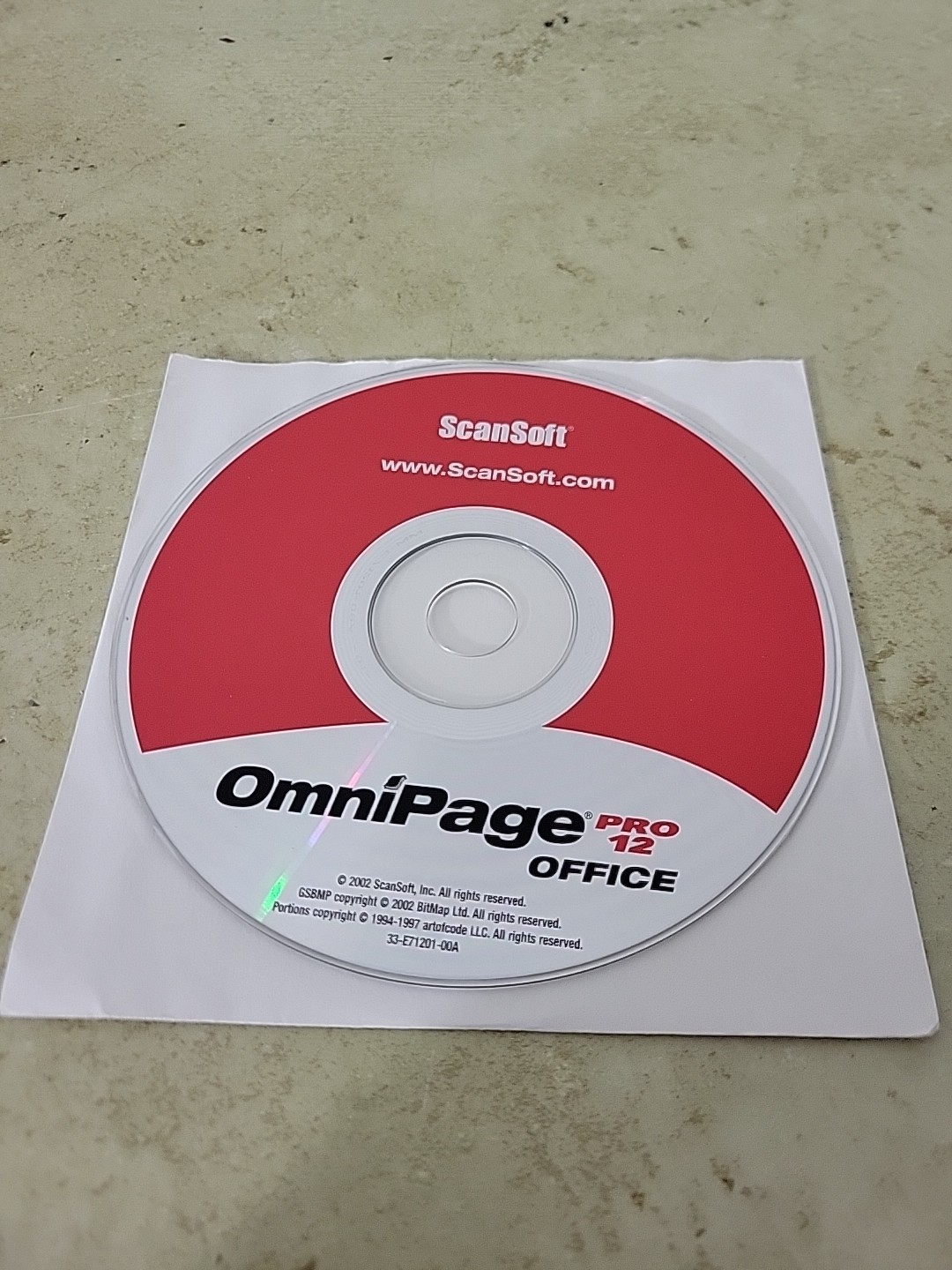 OmniPage Pro 12 PC CD
