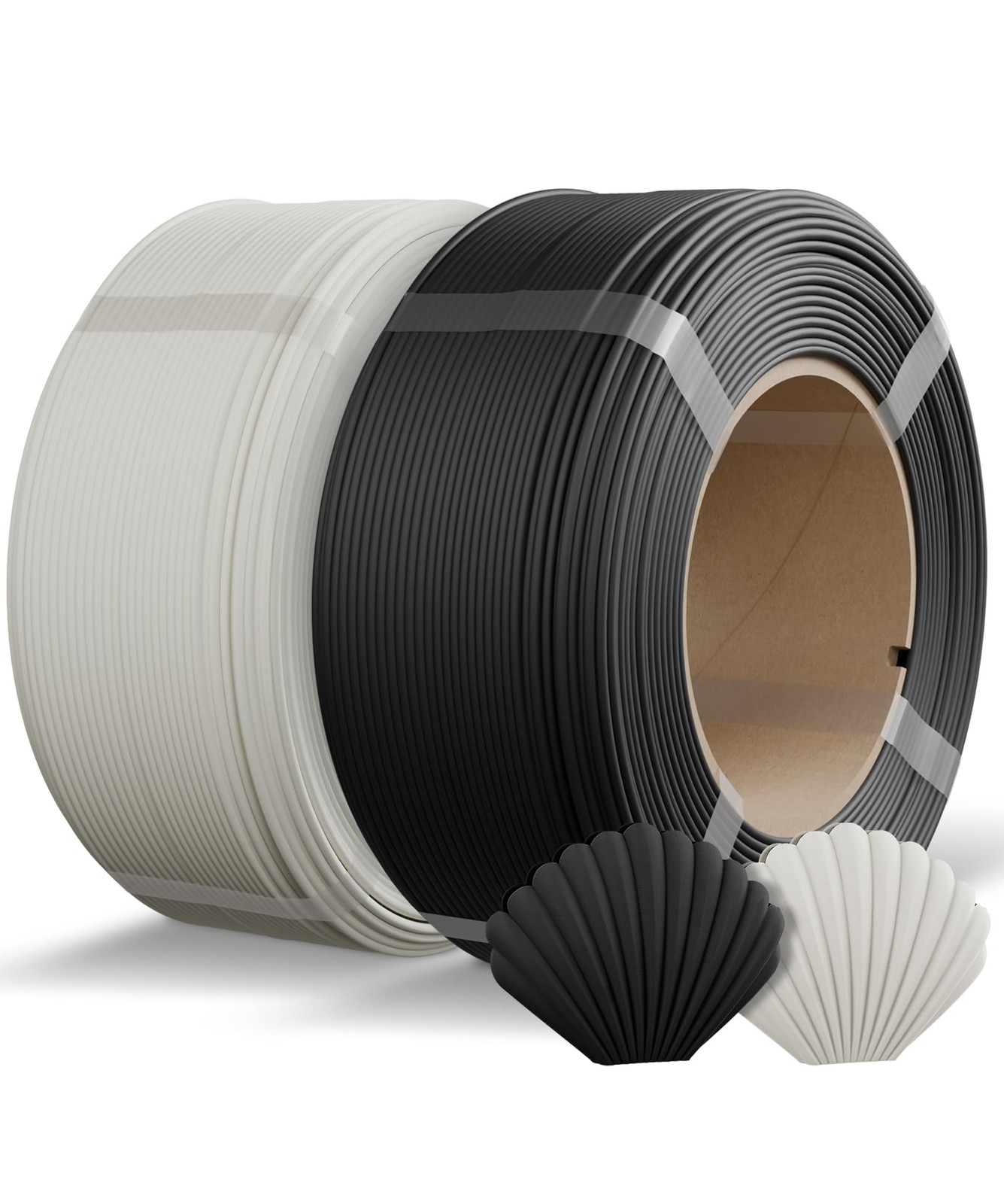 OVERTURE 2KG Bundle Matte PLA 2.0 Filament Refill 1.75mm 3D Printer Filament,...