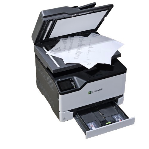 Lexmark CX431adw Color Laser Multifunction Workgroup Printer FULLY FUNCTIONAL