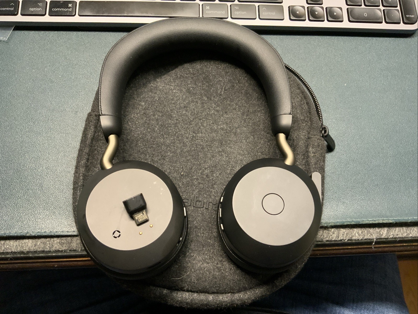 Jabra Evolve2 75 Wireless Headset Bluetooth Excellent Condition