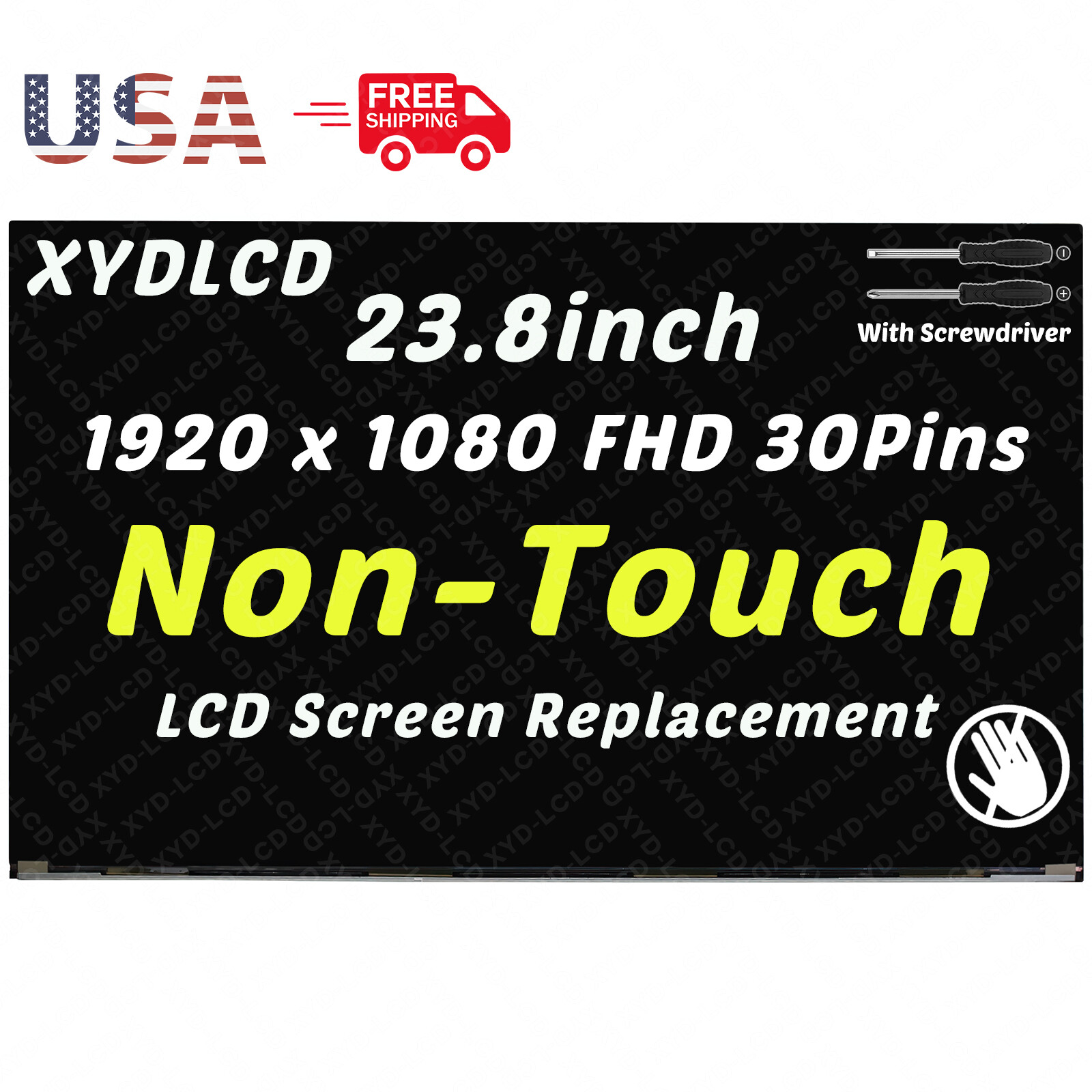23.8" for Acer Aspire C24-865-EB11 AIO LCD Screen Display Panel Replacement FHD