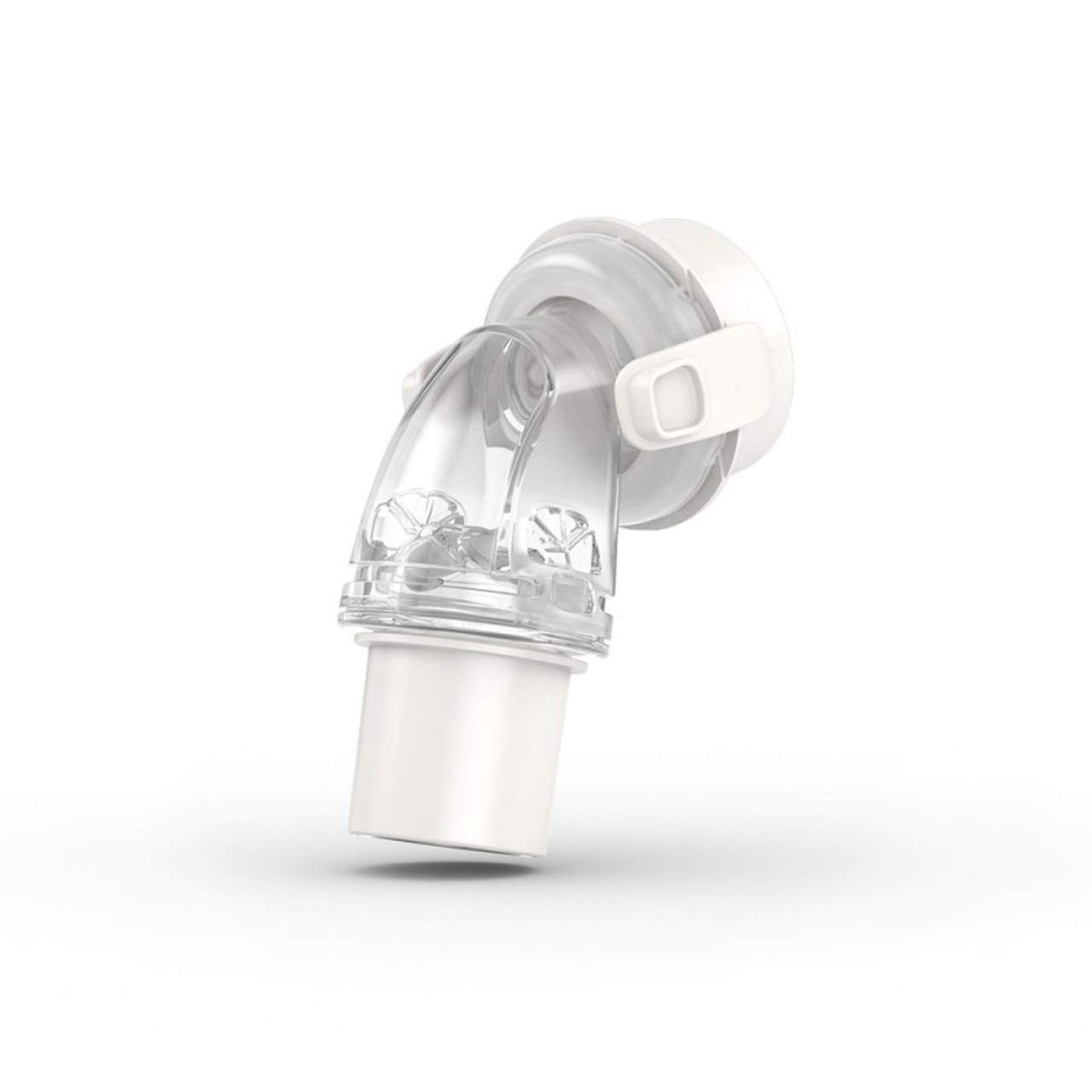 QuietAir Elbow for F20/F30- Small/Medium- Open Box, Gray, 1 Piece Set