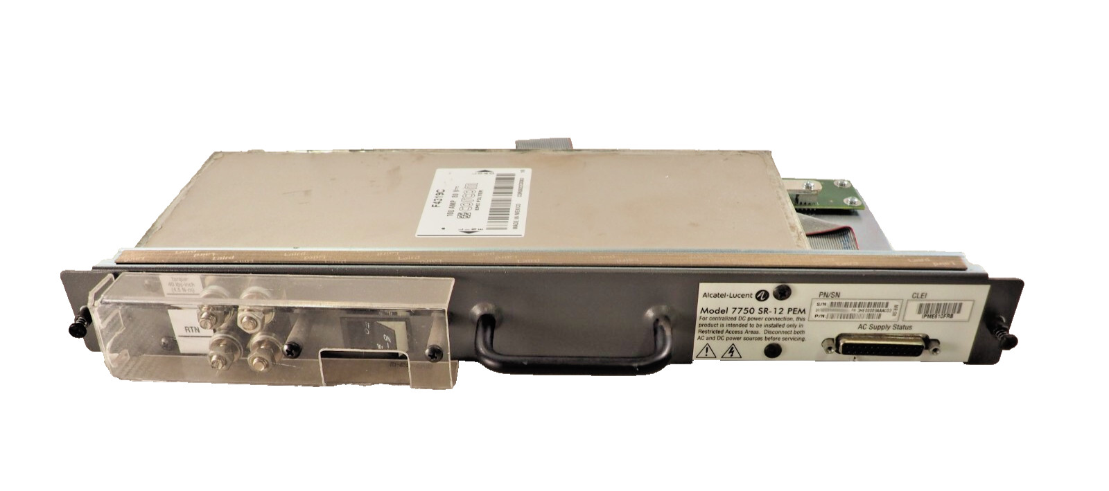 ALCATEL-LUCENT 7750 SR-12 PEM POWER ENTRY MODULE 3HE00009AAAC03