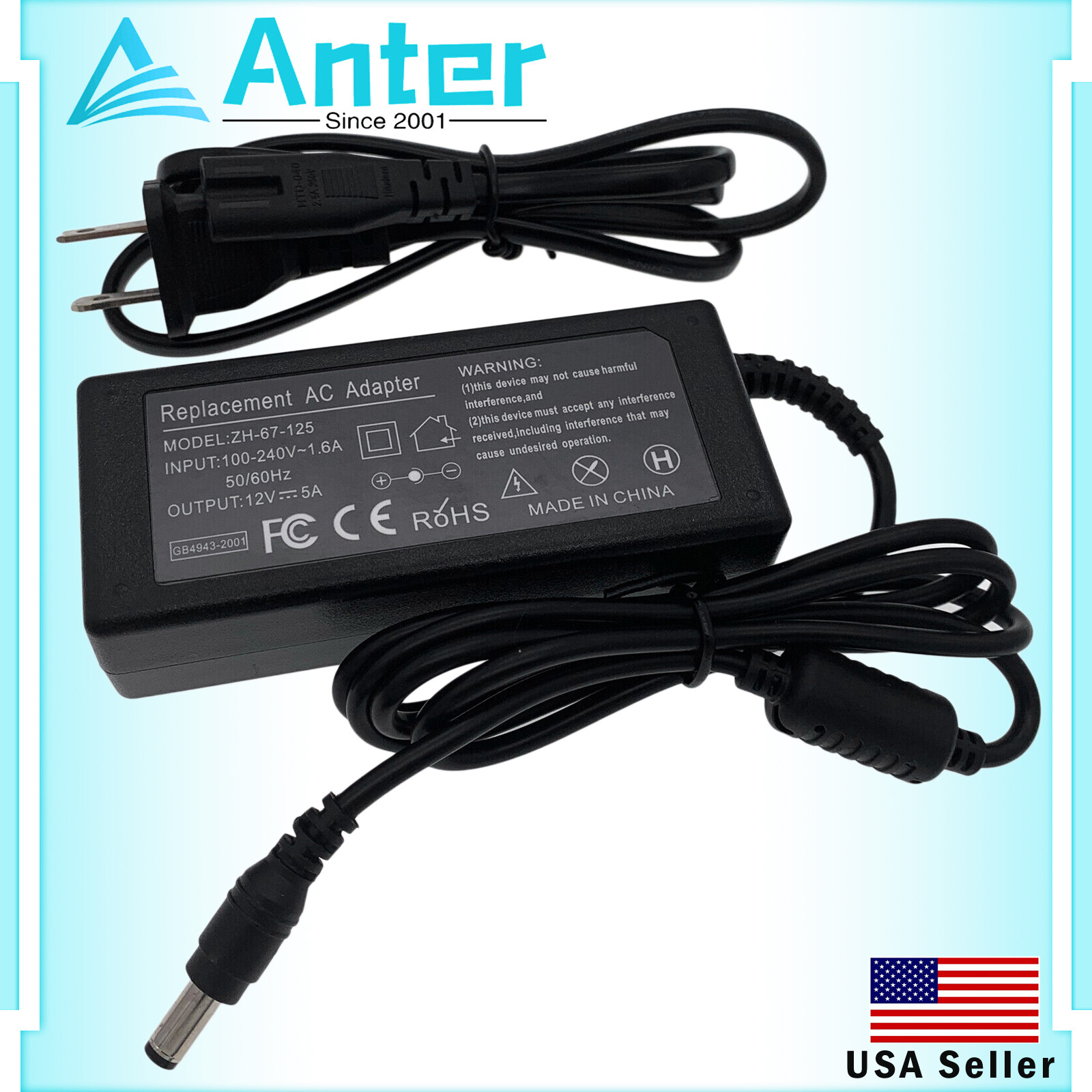 For Autel Maxisys MS906 MS906TS MS906BT MS908 AC Battery Charger Power Adapter