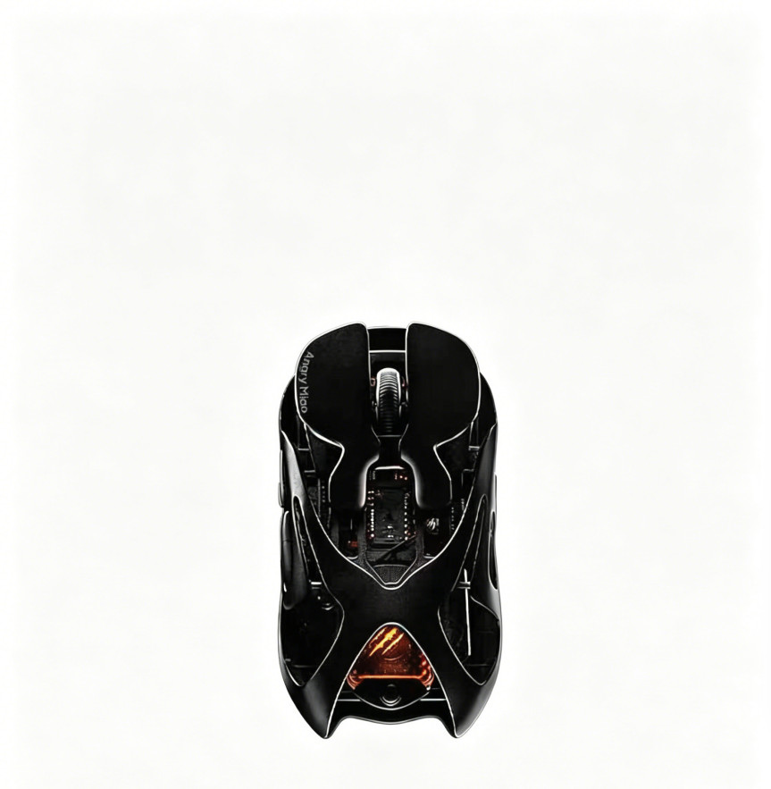 Angry Miao AM Infinity Mouse Xuanwu Black Hot-Swap Magnesium Alloy Gaming Mouse