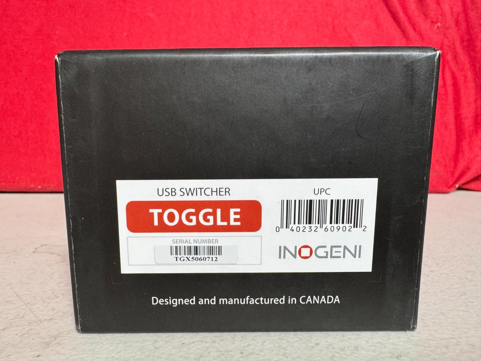 INOGENI - Lenovo TOGGLE USB 3.0 Video Switcher for 2 PCs