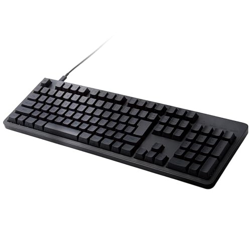 Elecom TK-MC50UKLBK Leggero Mechanical Keyboard  Wired Full Size  N Key Rollover