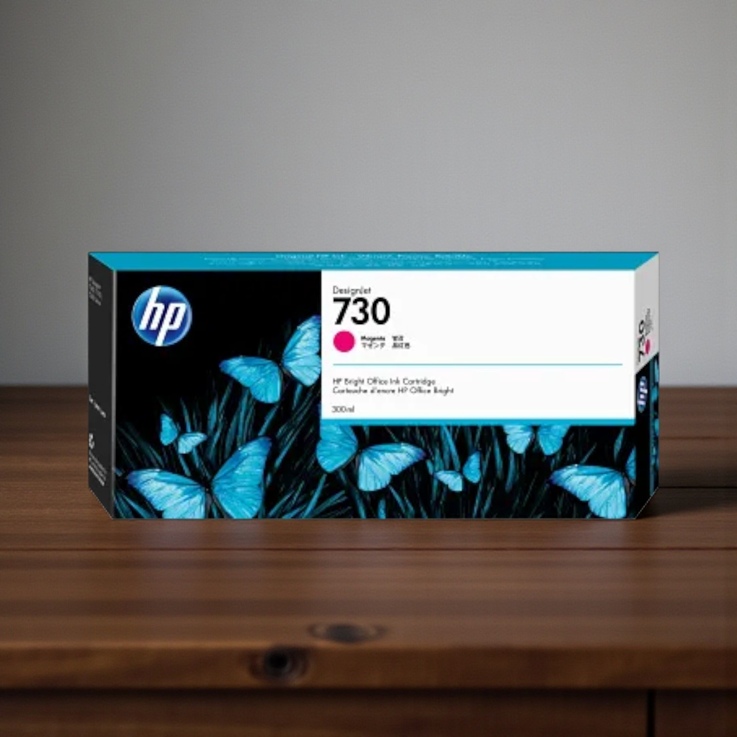 New HP 730 Magenta 300 ml Original DesignJet Ink Cartridge, P2V69A