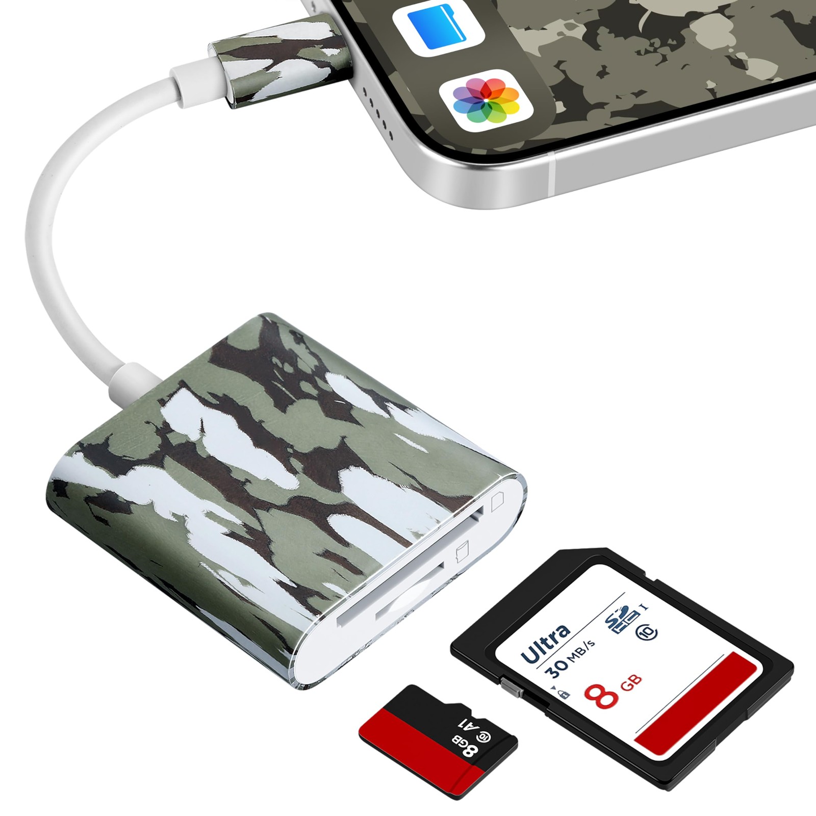 Trail Camera Viewer, Game Camera SD Card Reader for Hunters to View