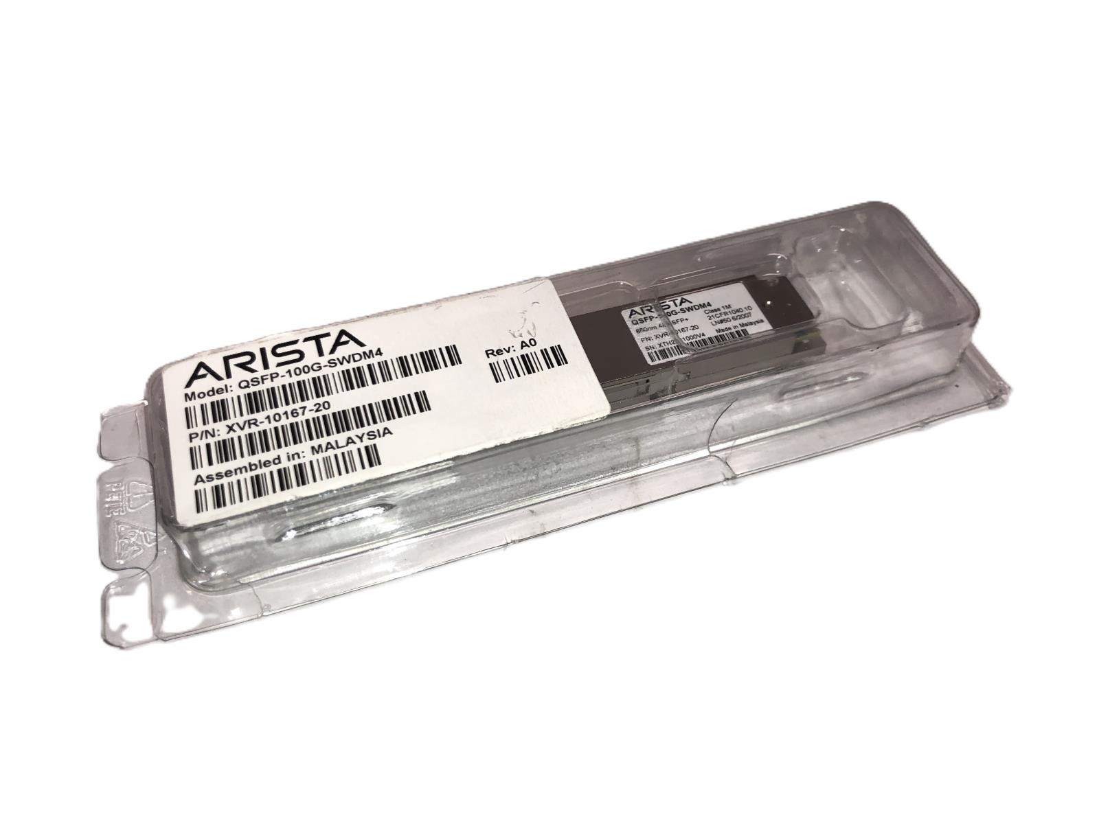 Genuine ARISTA QSFP-100G-SWDM4 QSFP28 Transceiver / XVR-10167-20