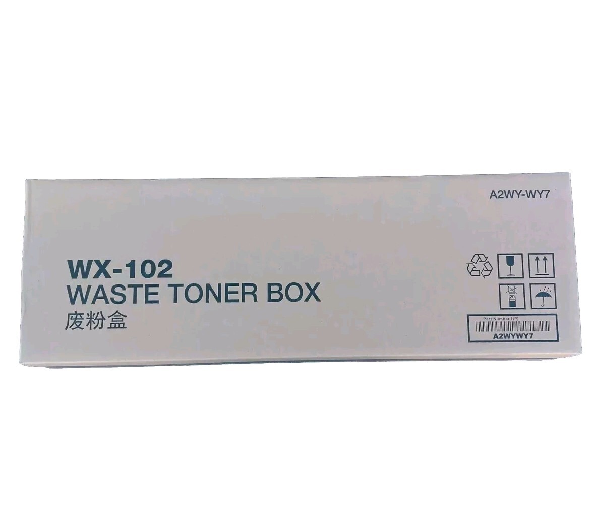Konica-Minolta WX-102 Waste Toner Box A2WY-WY3 OEM SEALED WX-102 A2WY-WY7