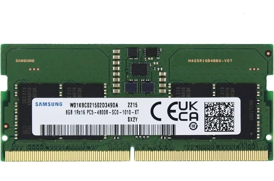 Samsung 8GB (1x8GB) DDR5-4800 SODIMM Laptop Memory RAM 4800MHz