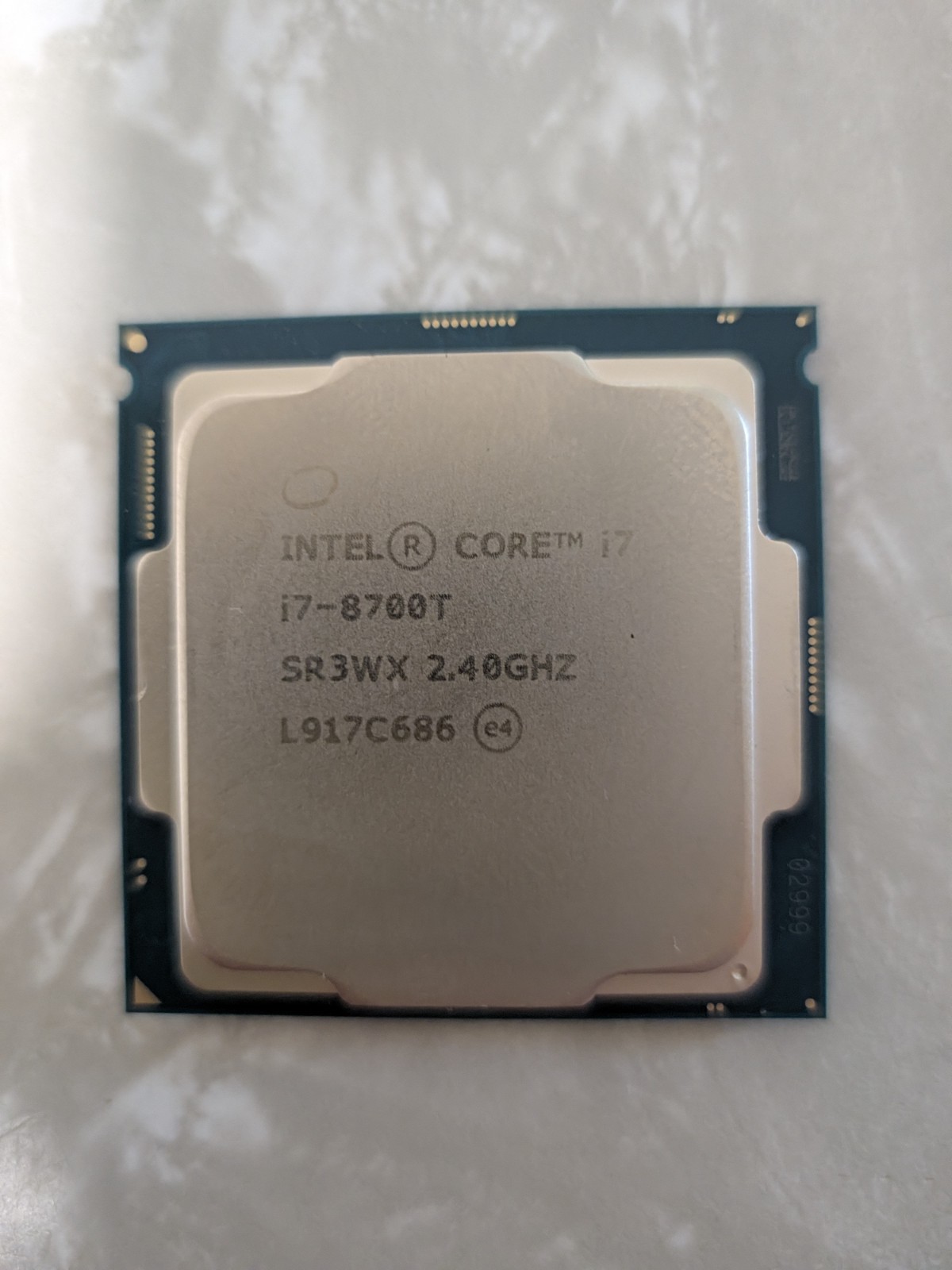 Intel Core i7-8700T 6-Core 3.20GHz LGA1151 CPU Processor SR3QS