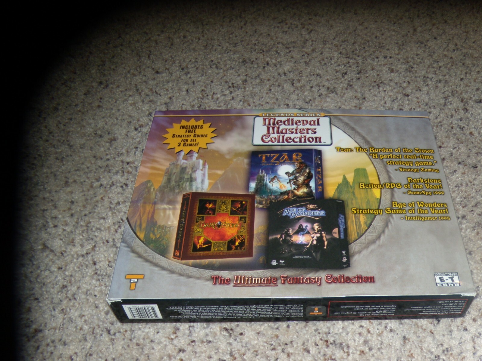 Medieval Masters Collection New and Sealed in Box PC Games