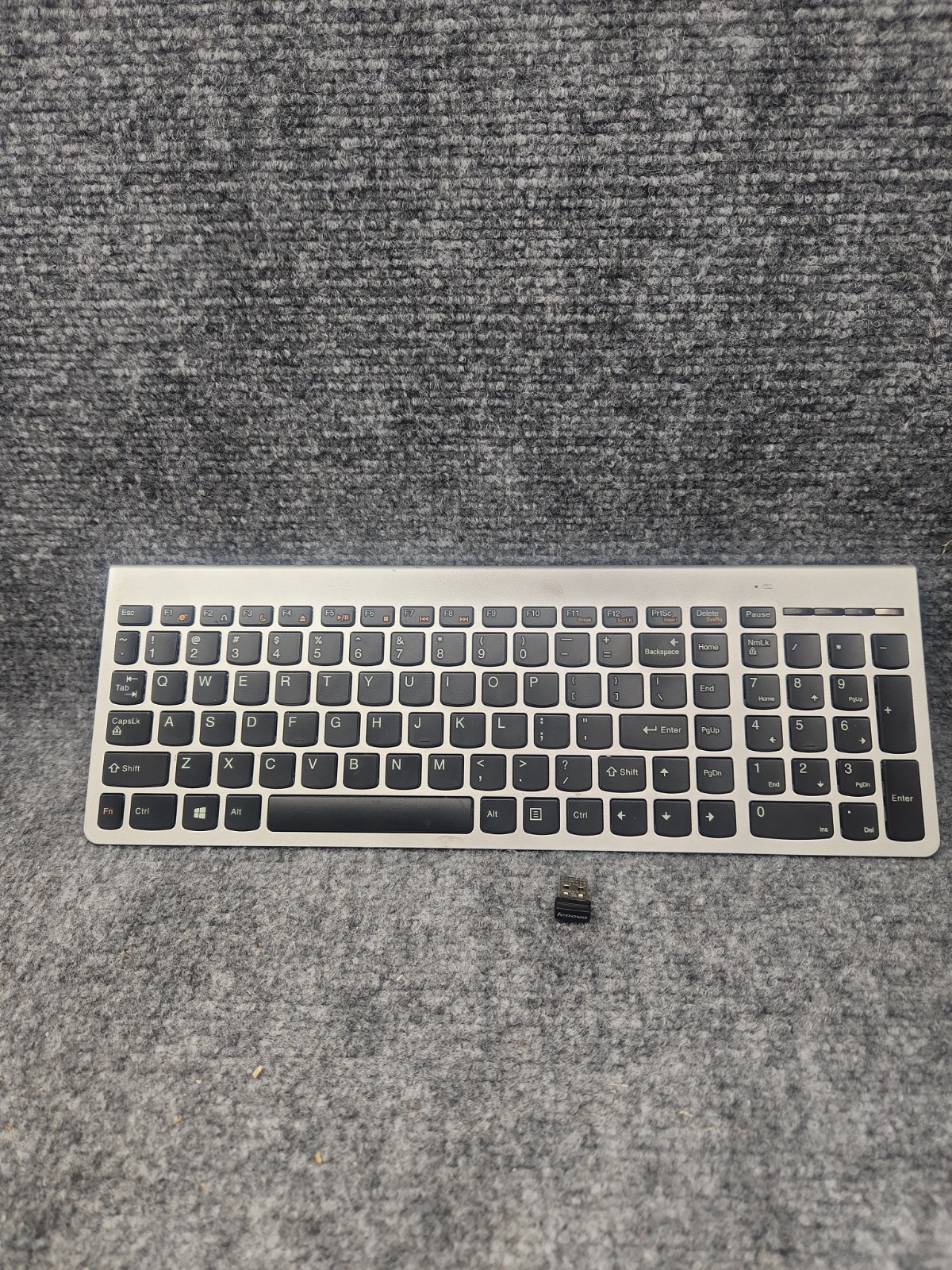 Switzerland layout silver wireless keyboard for lenovo SK-8861