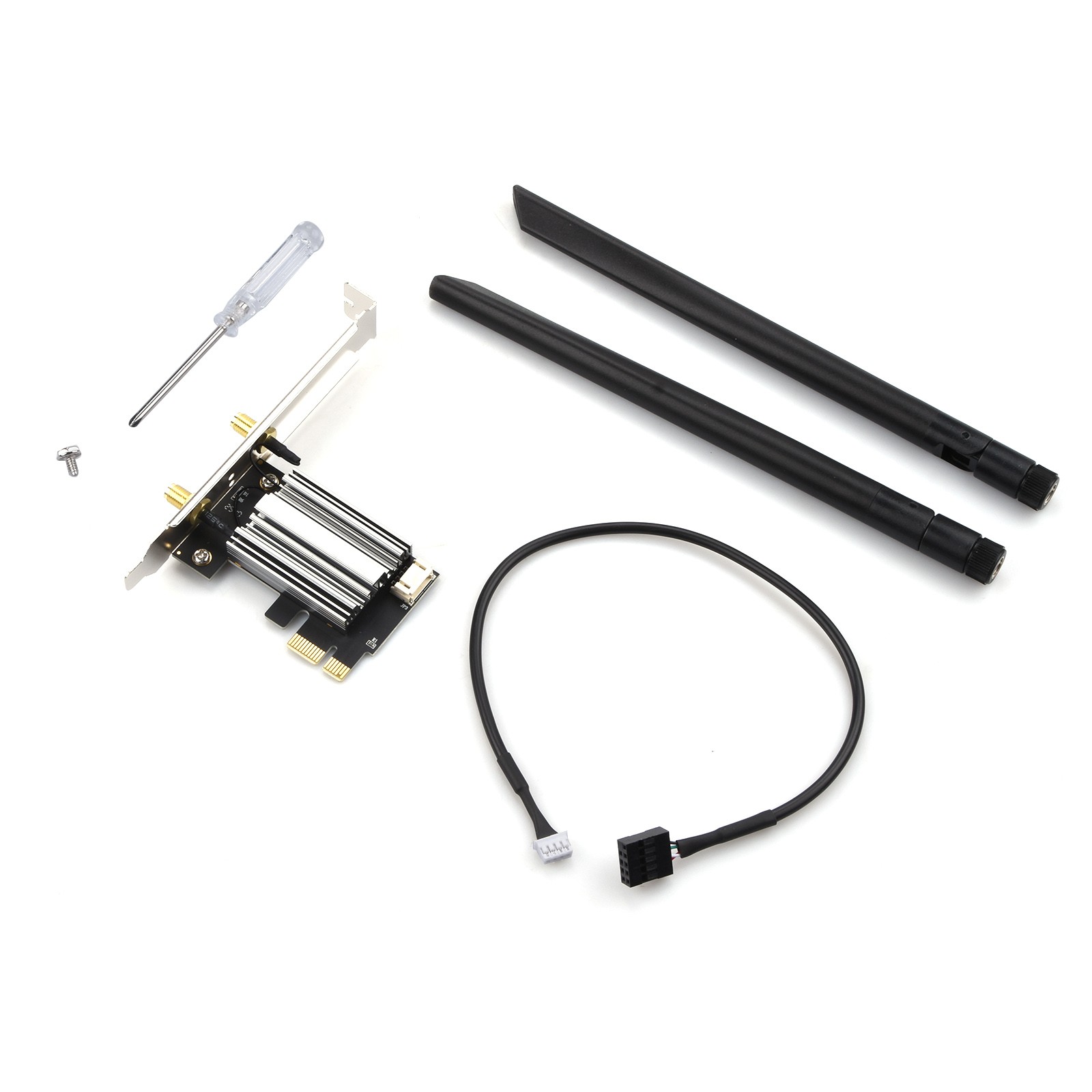 AX3000 Chipset PCIe WiFi 6 For Intel AX200 WiFi Card Bluetooth PC Adapter New