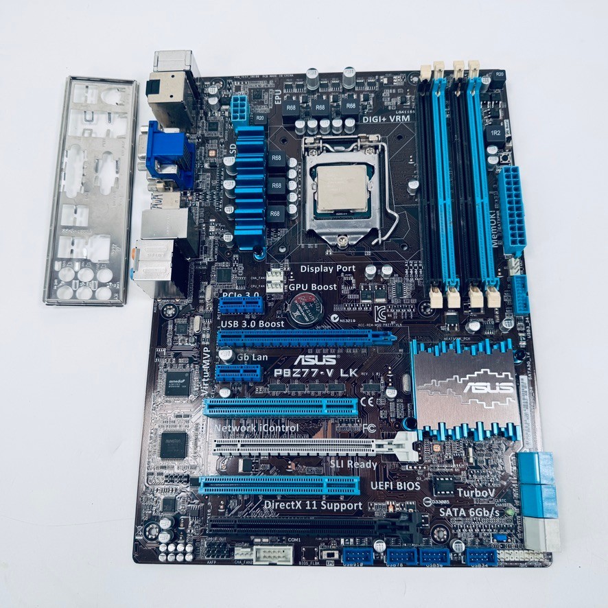 ASUS P8Z77-V Pro Z77 LGA 1155 DDR3 ATX Desktop Motherboard w/ Intel Core i7-3770