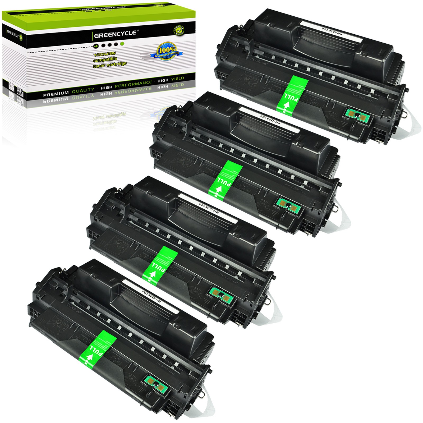 4PK Q2610A 10A Toner Cartridge Compatible For HP Laserjet 2300N 2300D 2300DN