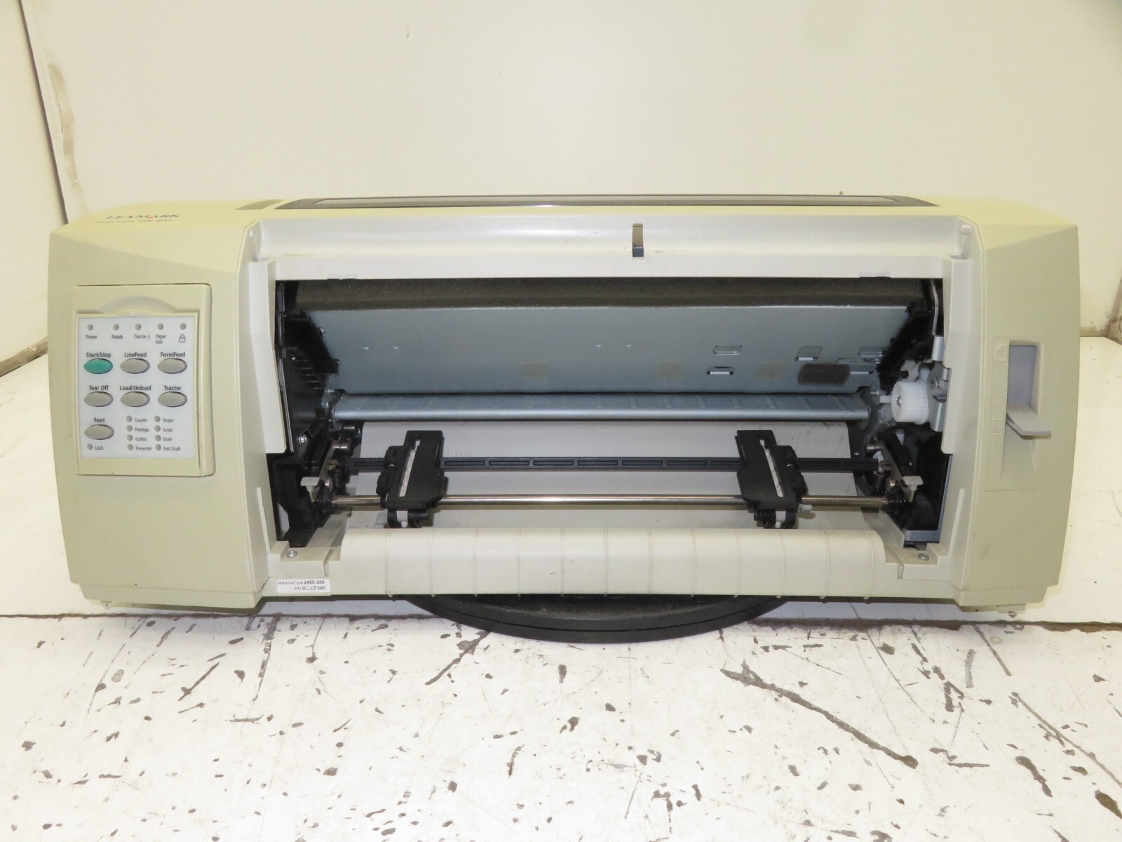 Lexmark 2400 Series 2490-200 Dot Matrix Printer - Works
