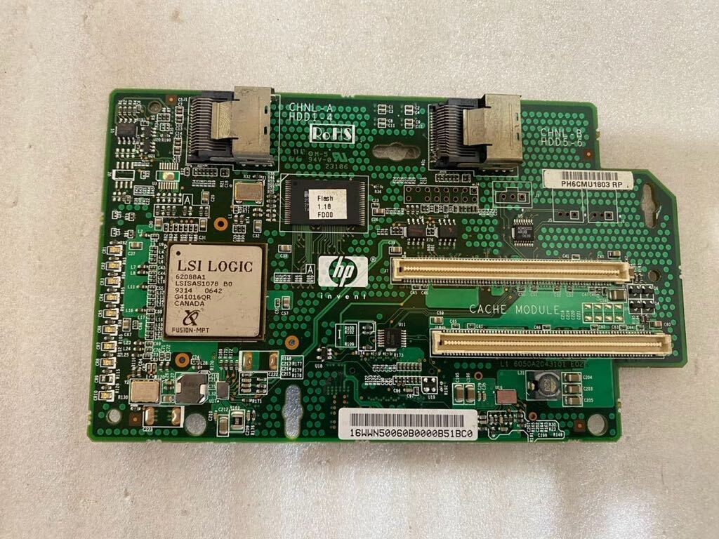 [Used] HP 4K06C5 412206-001 Smart Array P400i SAS Controller Management Number c