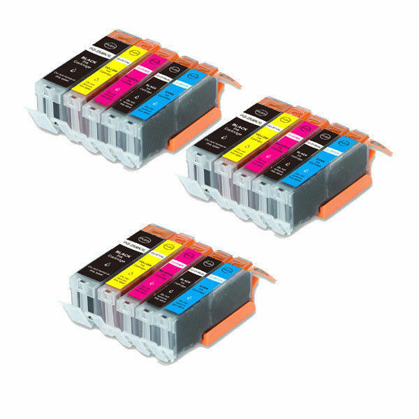 15 PK Compatible Ink Set with chip for 250XL 251XL MG5422 MG5522 MG5620 MX920