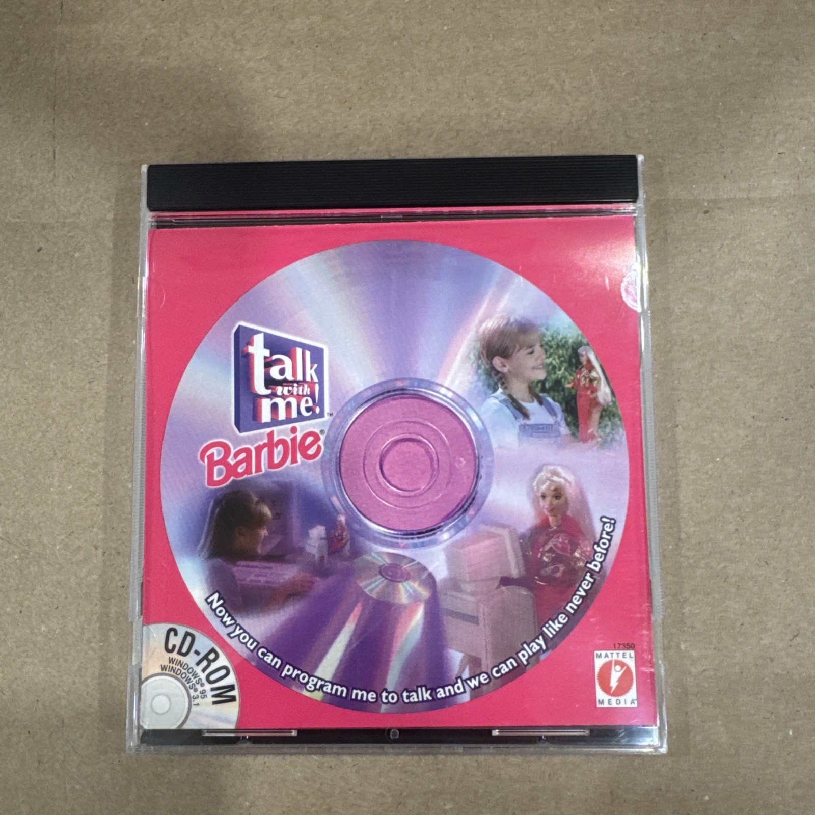 Talk With Me Barbie Interactive Set CD ONLY MPN #17350 1997 Mattel - UNTESTED